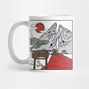 Japan’s Sado Kinzan Mine Mug